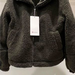 Lululemon Cinchable Fleece Zip Up Jacket